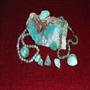 Chrysopraas handsteen E.8.- hangers E.4.- en E.7.- Ketting kraal E.35.-en E.75.- best.nr DSCF3348